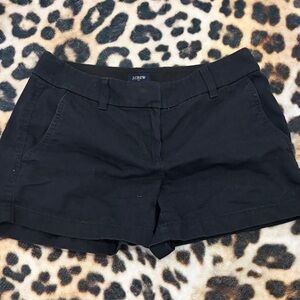 J. Crew Women's Classic Black Bermudas